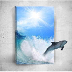 Nástěnný 3D obraz Mosticx Dolphin, 40 x 60 cm