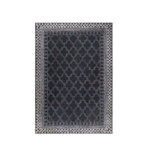 Šedý ručně vyráběný koberec Dutchbone Kasba, 170 x 240 cm