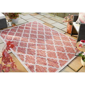 Červeno-béžový koberec Flair Rugs Padua, 160 x 230 cm