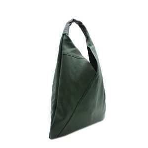 Tmavě zelená kabelka z pravé kůže Andrea Cardone Karula