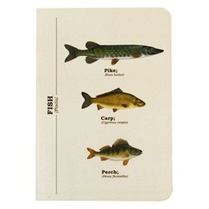 Zápisník Gift Republic Multi Fish, vel. A6