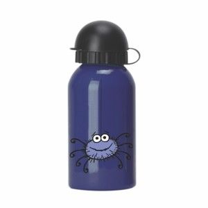 Modrá dětská lahev na vodu Navigate Spider, 330 ml