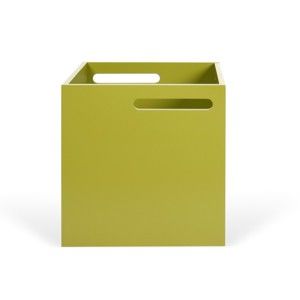 Zelený úložný box ke knihovně TemaHome Berlin