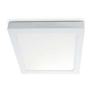 LED bílé stropní svítidlo Kobi Sigaro, šířka 30 cm