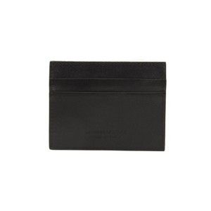 Černá pánská kožená peněženka na bankovky a karty Billionaire, 8 x 10 cm