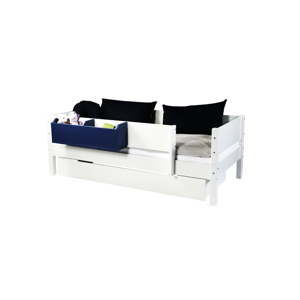 Bílá zásuvka určená pod postel Manis-h, 90 x 160 cm