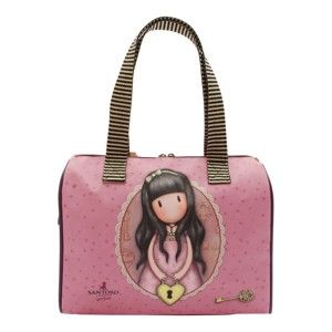 Růžová dětská kabelka do ruky Gorjuss Secret