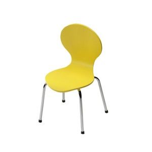 Dětská žlutá židle DAN-FORM Denmark Child