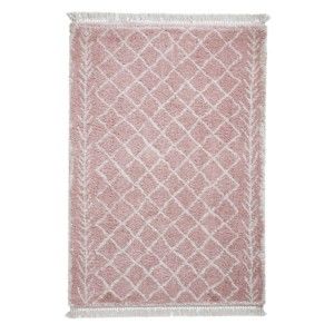 Růžový koberec Think Rugs Boho Lento Rose, 160 x 230 cm
