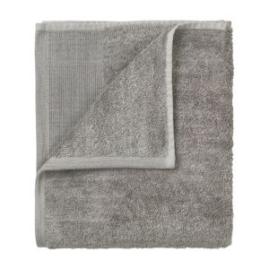 Sada 4 šedých bavlněných ručníků Blomus, 30 x 30 cm
