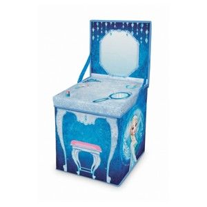 Rozkládací úložný box s hracím stolkem Domopak Frozen
