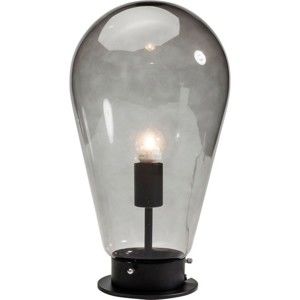 Černá stolní lampa Kare Design Bulb
