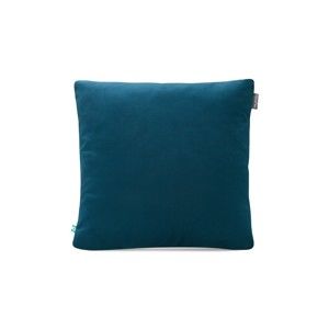 Modrý povlak na polštář Mumla Velour, 45 x 45 cm