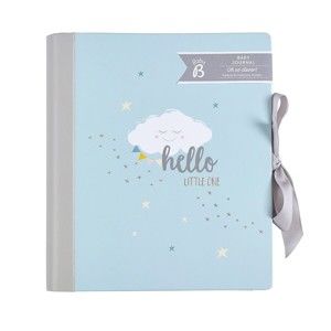 Modrý deník miminka Busy B