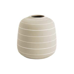 Krémově bílá keramická váza PT LIVING Terra, ⌀ 16,5 cm