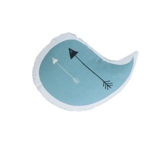 Modrý polštář VIGVAM Design Cute Bubble