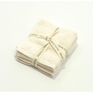 Béžový bavlněný ručník My Home Plus Spa, 33 x 33 cm