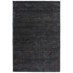 Antracitově šedý koberec Obsession, 150 x 80 cm