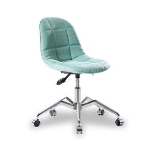 Tyrkysová židle na kolečkách Modern Chair Grey