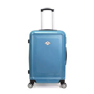 Modrý cestovní kufr na kolečkách GERARD PASQUIER Piallo Valise Cabine, 39 l