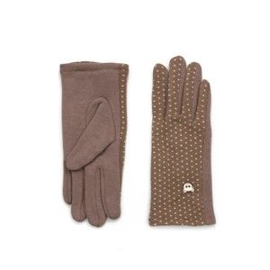 Světle hnědé dámské rukavice Art of Polo Lana