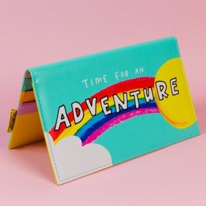Cestovní obal na doklady a karty Happy News Lets Go On An Adventure