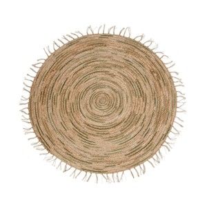 Jutový ručně vyrobený koberec Nattiot Pampa, ⌀ 140 cm