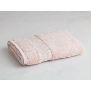 Lososově růžový ručník na ruce Madame Coco, 50 x 80 cm