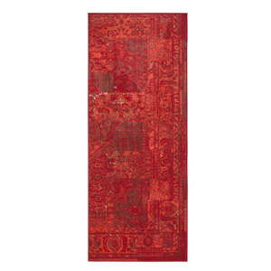 Červený běhoun Hanse Home Celebration Plume, 80 x 250 cm