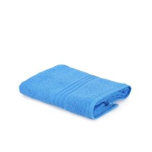 Modrý ručník z čisté bavlny Skies, 50 x 90 cm