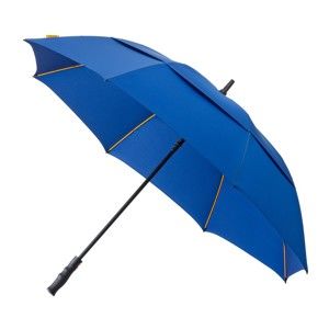 Modrý větruodolný deštník Ambiance, ⌀ 130 cm