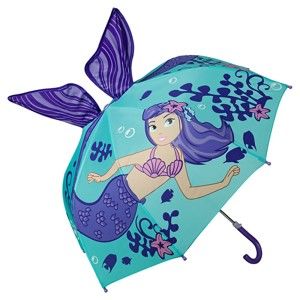Dětský holový deštník Von Lilienfeld Mermaid, ø 73 cm