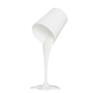 Bílá stolní lampa Ximena