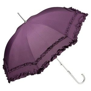 Tmavě fialový holový deštník Von Lilienfeld Plain Mary