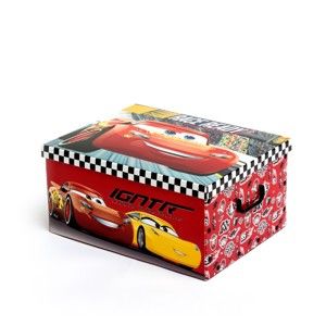 Úložný skládací box na hračky InnovaGoods Cars Folding Toy Boy, 50 x 39 cm