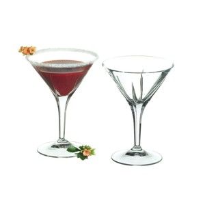 Sada 2 sklenic na martini RCR Cristalleria Italiana Allessio