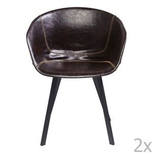 Sada 2 jídelních židlí Kare Design Lounge