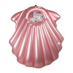 Růžová nafukovací matrace InnovaGoods Sea Shell