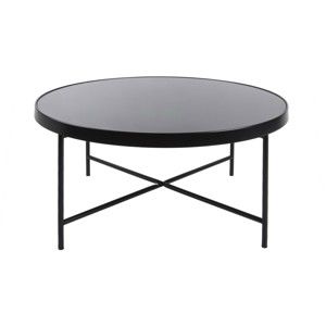 Černý konferenční stolek Leitmotiv Smooth XL, 82,5 x 40 cm
