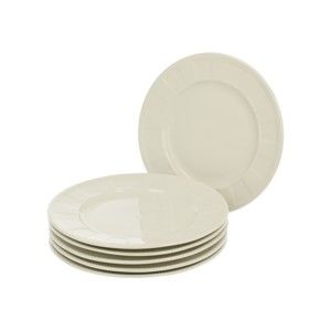 Sada 6 dezertních talířů z porcelánu Duo Gift Casette, Ø 21,25 cm