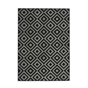 Šedý koberec Think Rugs Matrix, 80 x 150 cm