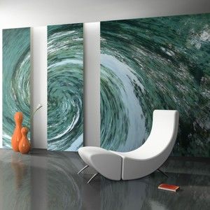 Velkoformátová tapeta Artgeist Water Twist, 350 x 270 cm