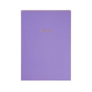 Fialový zápisník A5 GO Stationery Lilacs