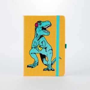 Zápisník Just Mustard T-Rex, 190 stránek