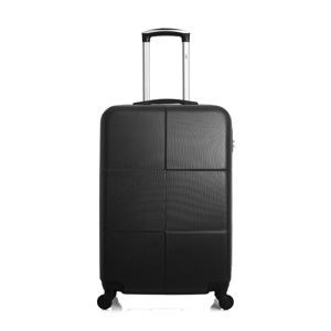 Černý cestovní kufr na kolečkách Hero Coronado, 61 l