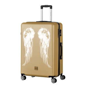 Cestovní kufr ve zlaté barvě Berenice Wings, 107 l