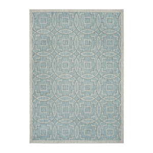 Modro-šedý koberec vhodný do exteriéru Safavieh Jade, 160 x 230 cm