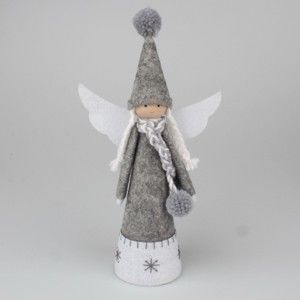 Vánoční dekorace ve tvaru anděla Dakls Alice