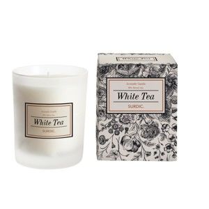 Aromatická svíčka s vůní bílého čaje Surdic White Tea, doba hoření 50 hodin