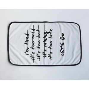 Černobílý ručník z mikrovlákna 45x70 cm Prada – Really Nice Things